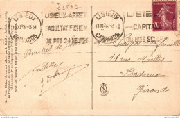 NÂ°2353 Z -oblitÃ©ration Machine Krag -Lisieux-arrÃªt Facultatif Chemin De Fer 24 Heures - Maschinenstempel (Werbestempel)