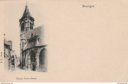 NÂ°2270 Z -cpa Bourges -Ã©glise Notre Dame- - Bourges