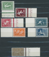 BULGARIEN 242-48 **, 1931, 2. Balkanspiele, Alles Randstücke, Prachtsatz, Mi. 320.- - Other & Unclassified