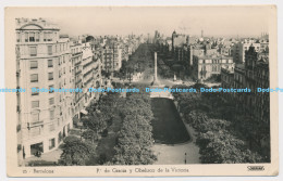 C005174 25. Barcelona. P. De Gracia Y Obelisco De La Victoria. Soberanas - Welt