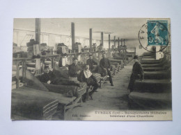 2024 - 2143  EVREUX  (Eure)  :  Baraquements Militaires  -  In Térieur D'une Chambrée   1912   XXX - Evreux