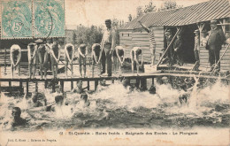 SAINT QUENTIN - Bains Froids, Baignade Des écoles, Le Plongeon. - Saint Quentin