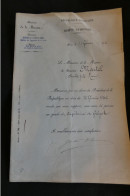 Promotion Grade Capitaine De Frégate 1906 Par Ministère Marine Service Flotte Armée Bureau état Major  ExtA - Diploma & School Reports