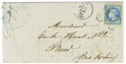 Taxe 30 DT / N° 29 Càd T 16 LYON (68) Sur Lettre Pour Barr. 1868. - TB / SUP. - R. - 1863-1870 Napoléon III Lauré