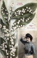 *CPA - Language Des Fleurs - Muguet - Retour Du Bonheur - Fleurs