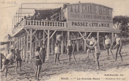 06 - NICE - "LA GRANDE BLEUE" - MATINEE DE NOEL 1927 - RESTAURANT - Cafés, Hôtels, Restaurants