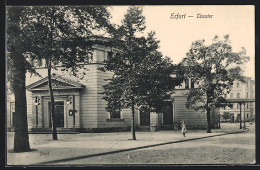 AK Erfurt, Theater Mit Strasse  - Theater