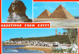 *CPM - EGYPTE - Multivues - Autres & Non Classés