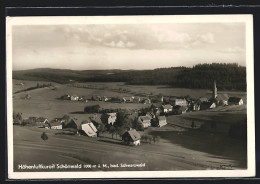 AK Schönwald I. Schwarzwald, Höhenluftkurort Mit Blick über Wälder  - Otros & Sin Clasificación