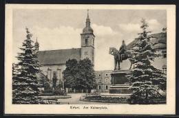 AK Erfurt, Sicht Auf Die Kirche Am Kaiserplatz  - Erfurt