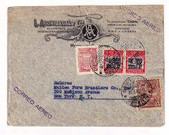 Colombia 1939 Medelin Colombie Aristizabal Y Cia Maiden Form Brassiere New York USA Correo Aereo - Colombia