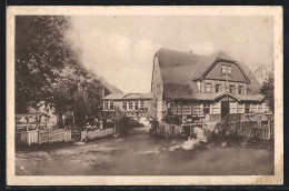 AK Freiberg / Sachsen, Partie Am Gasthaus Schrödermühle  - Freiberg (Sachsen)