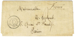 Càd ARMEE DES ALPES / Bau N 23 Mai 59 Sur Lettre Avec Texte Daté De Pecetto Pour Paris. - TB. - R. - Army Postmarks (before 1900)