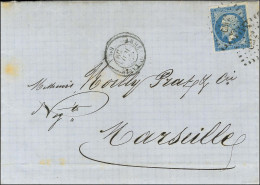 Losange CM2 / N° 14 Belles Marges Càd ARMEE D'ITALIE / Bau X Sur Lettre Avec Texte Daté De Brescia Le 19 Juillet 1859 Po - Legerstempels (voor 1900)