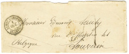 Càd ARMEE D'ORIENT / QUARTr Gal Taxe Tampon 4 Sur Lettre Pour Louvain. 1854. - TB / SUP. - Army Postmarks (before 1900)