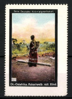 Vignette Publicitaire Deutsch-Ostafrika, Askariweib Avec Kind, Serie: Deutsche Kolonialgesellschaft, Bild 51  - Cinderellas