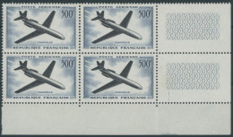 FRANKREICH 1120  VB **, 1957, 500 Fr. Caravelle Im Viererblock, Postfrisch, Pracht, Mi. 140.- - Sonstige & Ohne Zuordnung