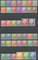 SAARLAND 380-99,409-28 **, 1957, Heuss I Und II, 2 Postfrische Prachtsätze, Mi. 85.- - Other & Unclassified