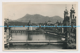 C007423 7645. Luzern. Reussbrucke Und Rigi. Wehrliverlag. Kilchberg. 1932 - World