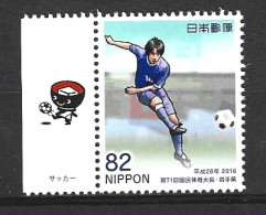 JAPON. N°7788 De 2016. Football. - Autres & Non Classés