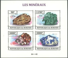 BURUNDI 20132 MINERALS SHEET OF 4** - Minerals