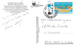 TIBRE N° 3493 -  VACANCES   - TARIF 1 1 02 / 31 5 03  - DERNIER JOUR DU TARIF -  - SEUL SUR LETTRE -  31 5 2003 - Postal Rates