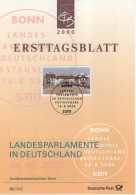 Germany Deutschland 2000-32 Landesparlamente, State Parliaments, Landtag Rheinland-Pfalz, Canceled In Bonn - 1991-2000