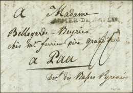 ARMEE DE NAPLES Sur Lettre Avec Texte Daté Du 23 Février 1806 Pour Pau. - TB. - R. - Marques D'armée (avant 1900)