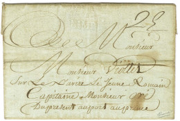 LIMBE (à Sec, Marque Non Signalée) Sur Lettre Avec Texte Daté Au Limbe Le 20 Novembre 1790 Adressée Au Capitaine Du Navi - Poste Maritime