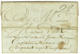 LIMBE (à Sec, Marque Non Signalée) Sur Lettre Avec Texte Daté Au Limbe Le 20 Novembre 1790 Adressée Au Capitaine Du Navi - Maritime Post