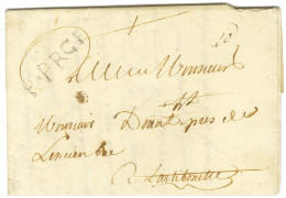 P. PRCE (Port Au Prince, Jamet N° 3) Sur Lettre Avec Très Bon Texte Daté Du Port Au Prince Le 4 Juin 1776 Pour Lartibonn - Maritime Post