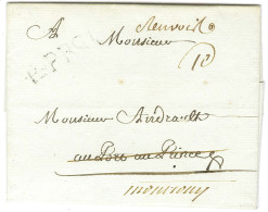 P. PRCE (Port Au Prince, Jamet N° 3) Sur Lettre Avec Texte Daté De Bordeaux Le 11 Juin 1778 Pour Port Au Prince Réexpédi - Maritime Post