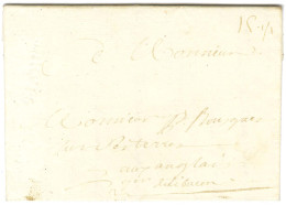 S. LOUIS (Jamet N° 1 à Sec) Sur Lettre Avec Texte Daté De Saint Louis Le 24 Mars 1768 Adressée Aux Anglais, '' Qer De Ti - Poste Maritime