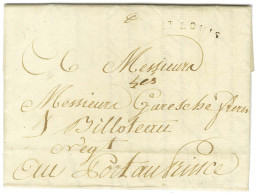ST LOUIS (Jamet N° 5) Sur Lettre Avec Texte Daté De Nantes Le 21 Juillet 1781 Pour Port Au Prince. - TB. - Maritime Post