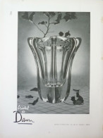 PUBLICITE Papier - PUB -  Daum - Vase - Publicités
