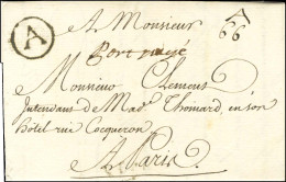 Lettre En Port Payé Avec Texte Daté Du 8 Juillet 1760 Remise Au Boitier A / 66 Pour Paris. - SUP. - RR. - Autres & Non Classés
