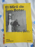 El Miro De Son Boter - Josep Planas, Jean Marie Del Moral, Rif Spahni, Joaquim Gomis, Et Al - Fundacio Pilar I Joan Miro - Kunstgeschichte