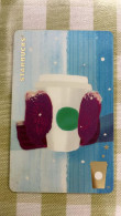 China 2016 Starbucks Card, Cup, Used - Cartes Cadeaux