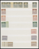 TUNESIEN **,* , 1906-45, Interessante Partie Mit Einigen Mittleren Ausgaben Und Vielen Blockstücken, Meist Postfrisch, F - Tunisie (1956-...)