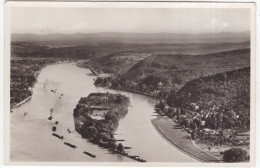 Blick Vom Drachenfels Auf Die Rheininsel Nonnenwerth Und Den Rolandsbogen - (Deutschland) - 1952 - Remagen