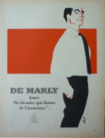PUBLICITE Papier - PUB -  De Marly - Publicités