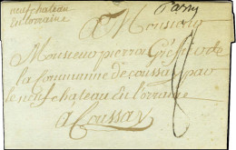 '' Passy '' (non Signalé) Sur Lettre Avec Texte Daté De Passy Le 22 Janvier 1791 Pour Coussay. 1ère Pièce Vue. - TB / SU - Andere & Zonder Classificatie