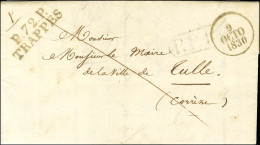 P.72.P. / TRAPPES Dateur A 1830 Sur Lettre Avec Texte Pour Tulle. Marque Postale Non Signalée Et Première Pièce Vue. - S - Andere & Zonder Classificatie