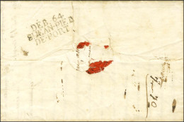 DEB. 64 / ST JEAN-PIED / DE-PORT Sur Lettre Avec Texte Daté De Bordeaux Pour Osses. 1816. - SUP. - RR. - Andere & Zonder Classificatie