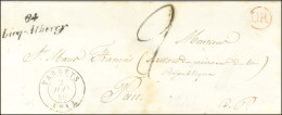 Cursive 64 / Licq Atherey Càd T 15 TARDETS (64) Taxe Tampon 2 Sur Enveloppe Sans Texte Pour Pau. 1849. - TB / SUP. - R. - Autres & Non Classés