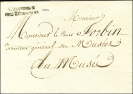 CONCIERGE / DES TUILERIES (S4094) Sur Lettre Avec Texte Daté Château Des Tuileries Le 21 Septembre 1821, Adressée Au Dir - Burgerlijke Brieven Zonder Portkosten