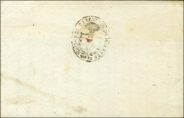 Cachet Orné MAISON DE DETENTION DE BICÊTRE (S N° 9506) Au Verso D'une Lettre Avec Texte Daté An 6. - TB / SUP. - R. - 1701-1800: Precursors XVIII