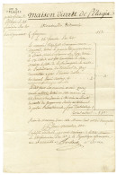 N° 3 / PELAGIE (S N° 9533b) Sur Document Daté Du 24 Frimaire An 4, Signé Du Concierge. - TB / SUP. - 1701-1800: Precursors XVIII