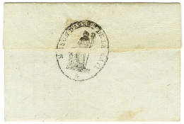 Marque Postale Ornée MAISON D'ARRET DE L'ABBAYE (S N° 9551) Au Verso D'une Lettre Avec Texte Daté Du 20 Prairial An 10.  - 1701-1800: Precursors XVIII