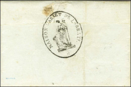 MAISON D'ARRET DE L'ABBAYE (S N° 9551) Au Verso D'une Lettre Avec Texte Daté De Paris 1795 Adressée Localement. - TB / S - 1701-1800: Precursors XVIII